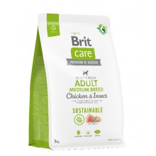 Brit care 中型成犬雞肉昆蟲蛋白配方 12KG
